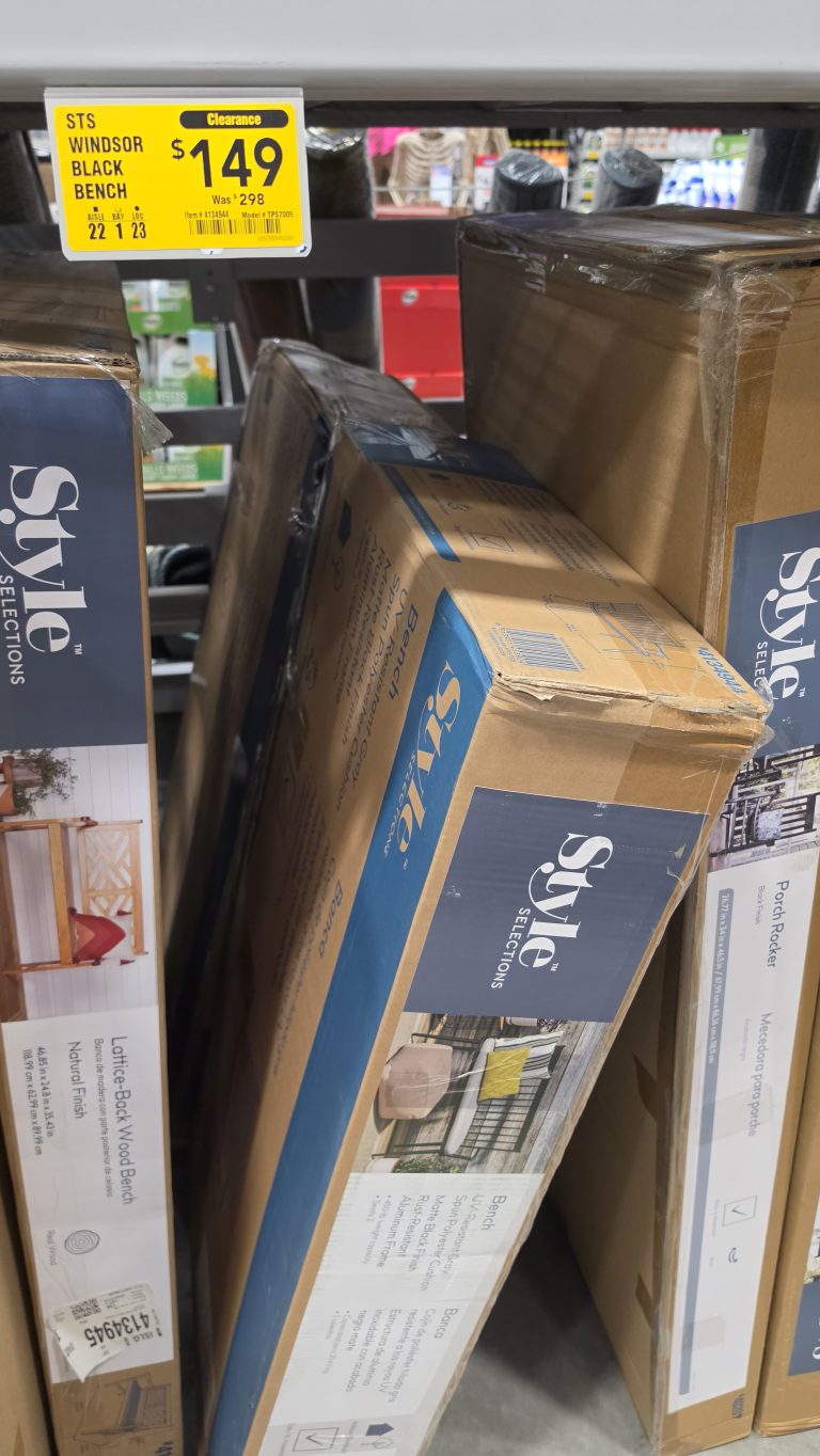 Lowe’s Clearance Finds