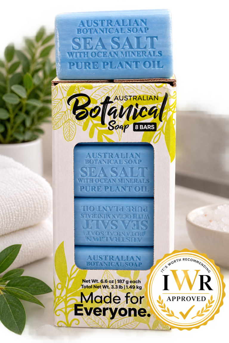 Australian Botanical Soap -Sea Salt with Ocean Minerals