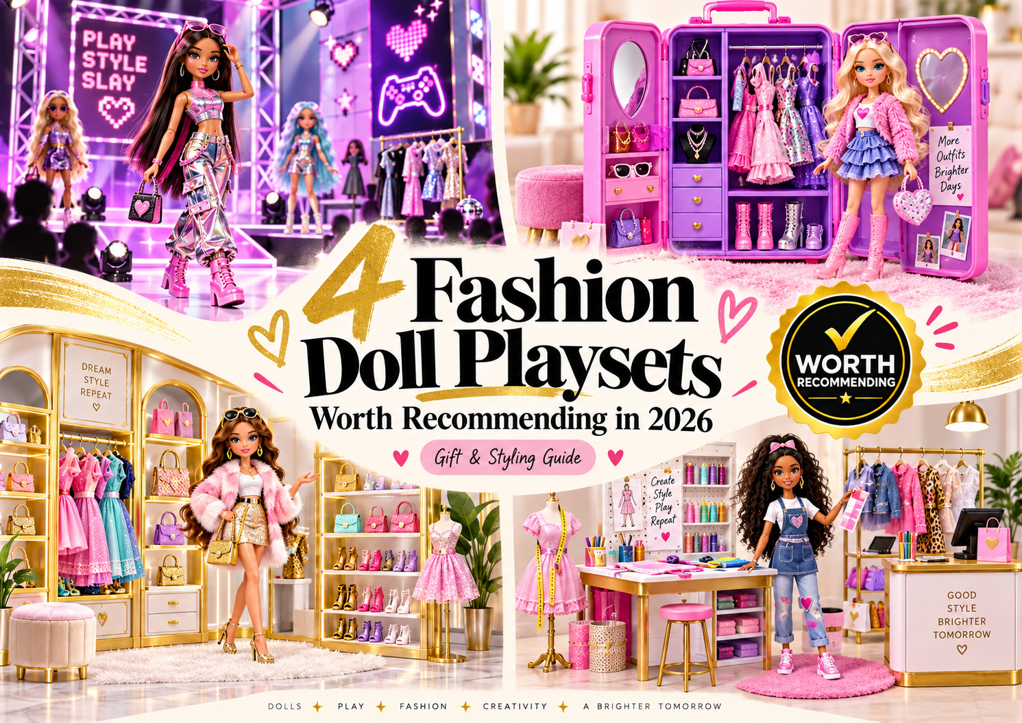 4 Fashion Doll Playsets Worth Recommending in 2026: A Gift & Styling Guide